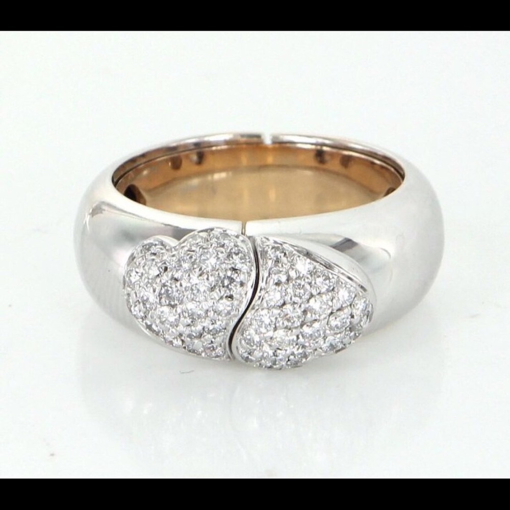 18k Secret I LOVE YOU Diamond ring Valentine’s Day